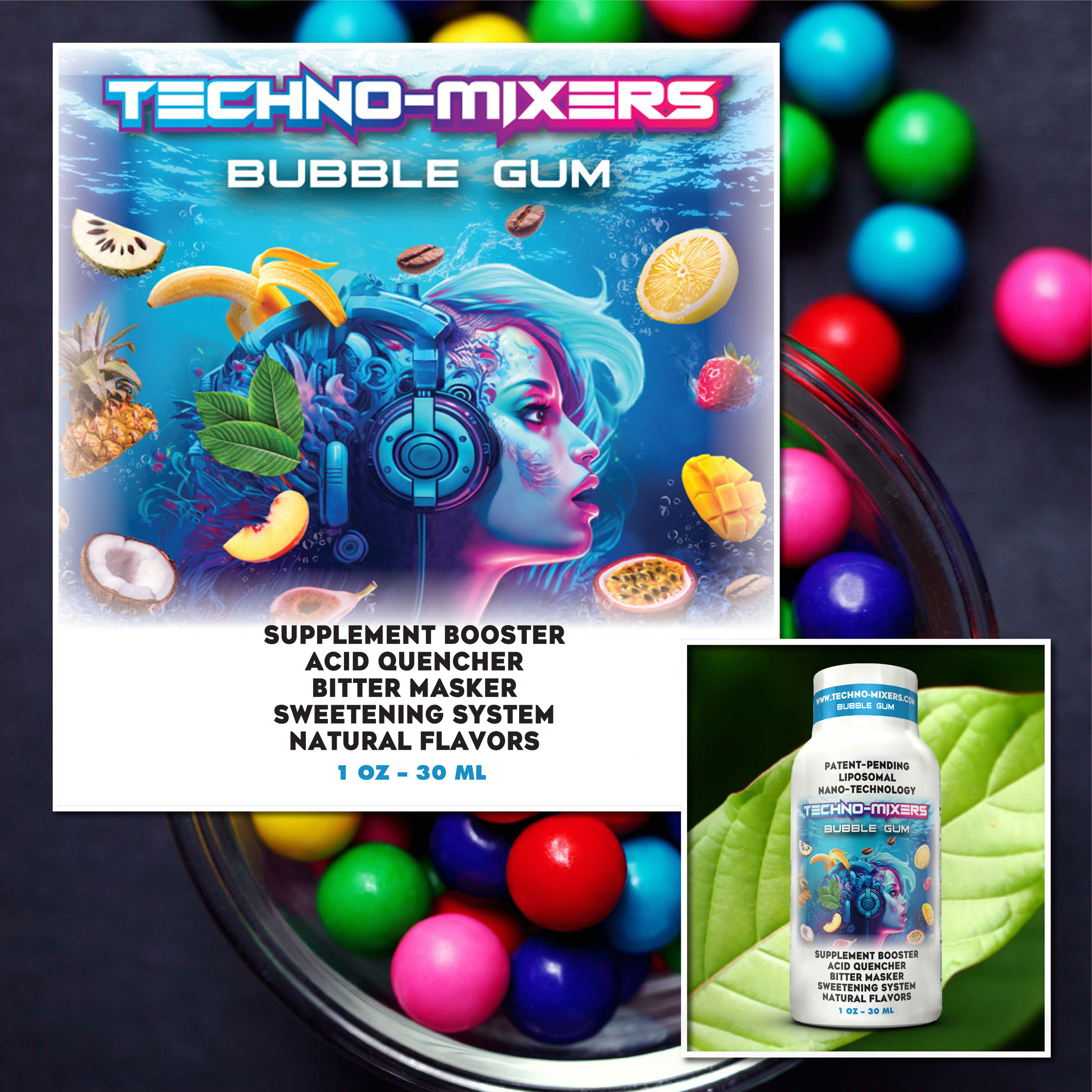 Bubble Gum Collages Picture