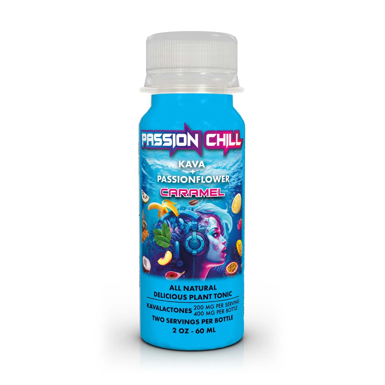 Passion Chill. 400 mg kavalactones. Caramel Flavor - Image 2