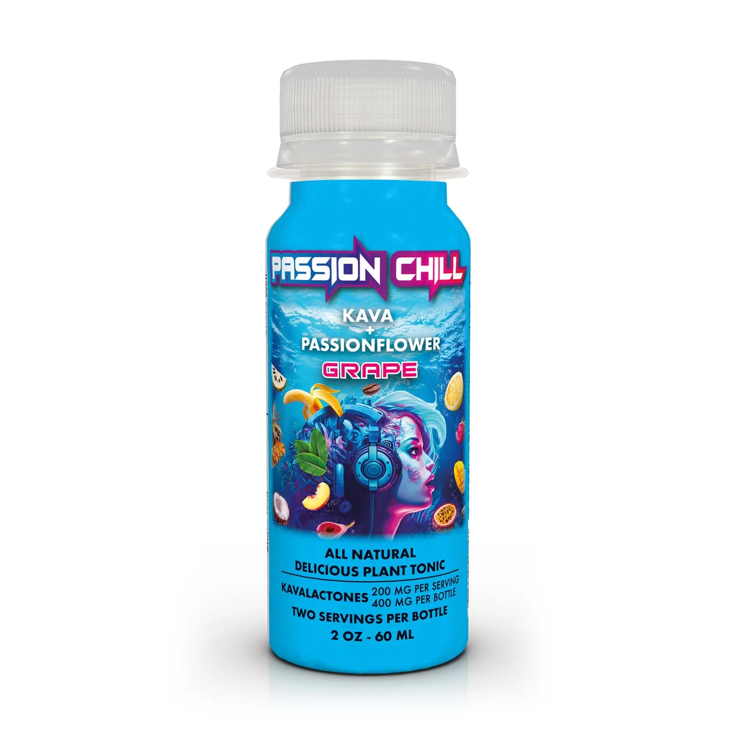Passion Chill. 400 mg kavalactones. Grape Flavor - Image 2