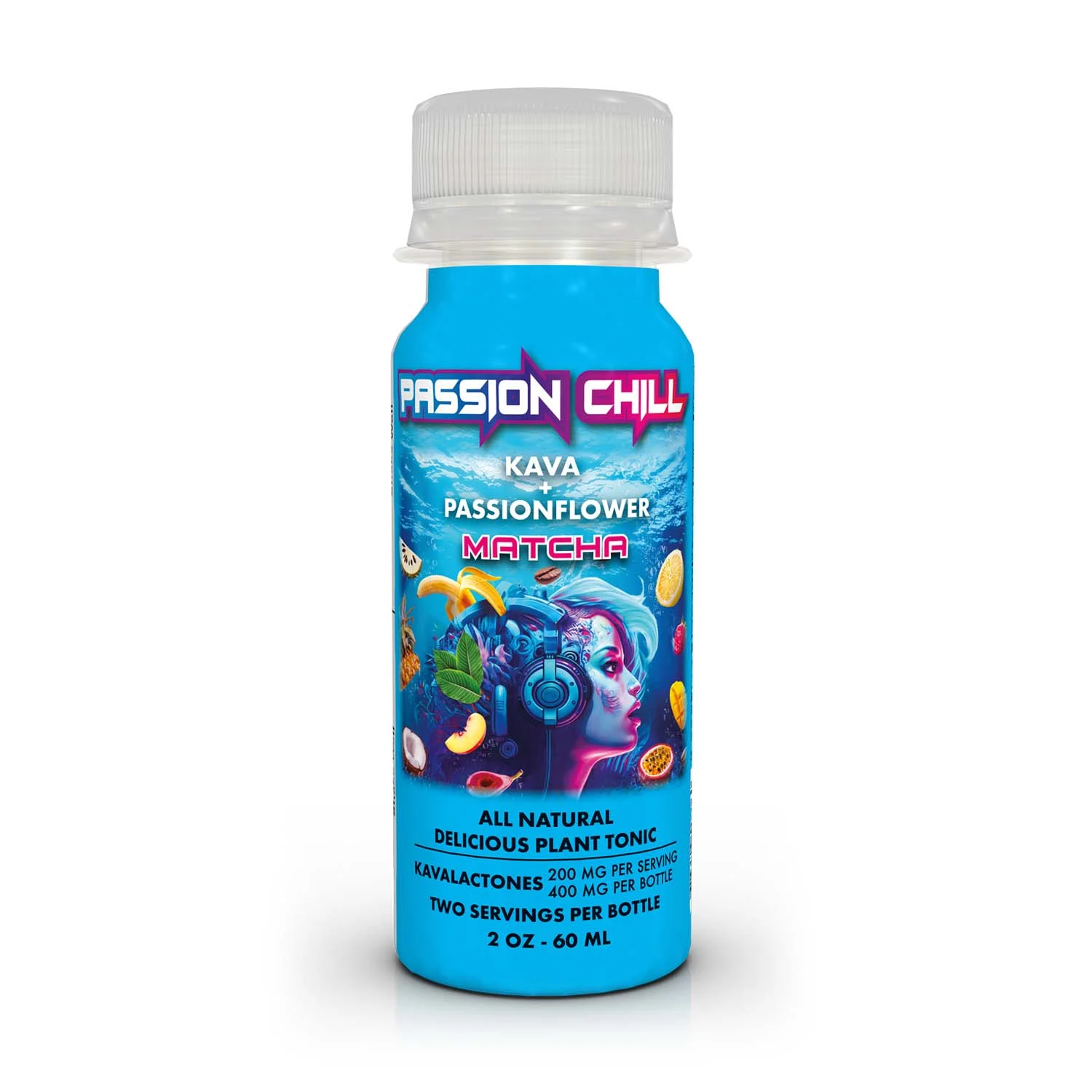 Passion Chill. 400 mg kavalactones. Matcha Flavor - Image 2