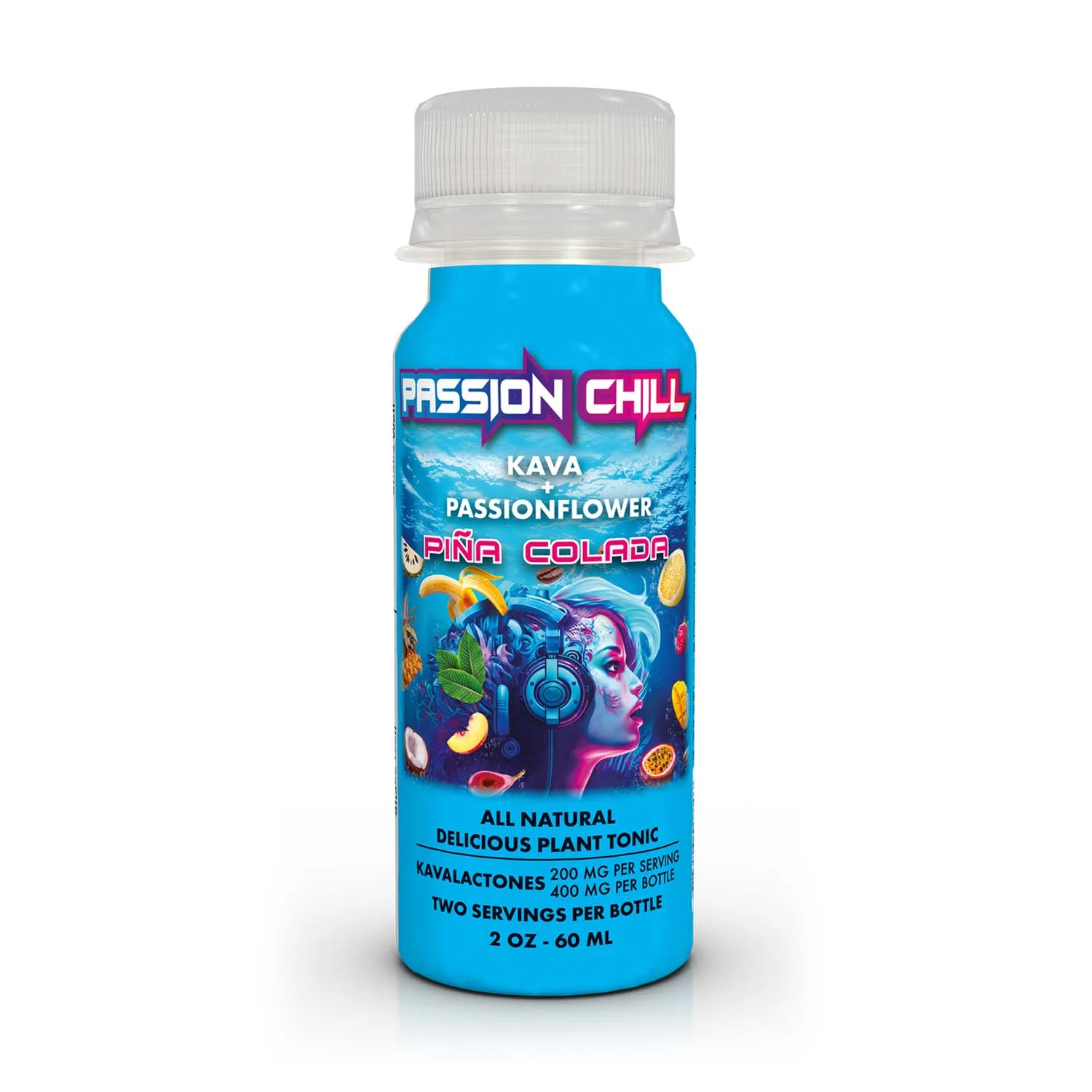 Passion Chill. 400 mg kavalactones. Pina Colada Flavor - Image 2